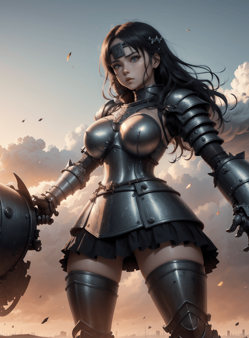 armor, mechanical, woman