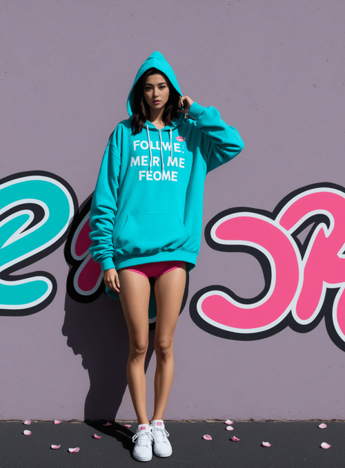 person, hoodie, shoes