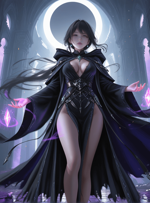 witch, mage, ninja