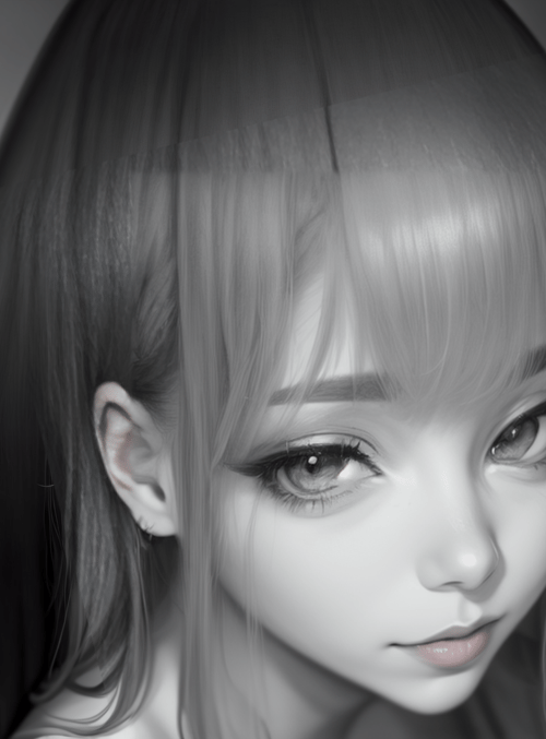 woman, hair, eyes