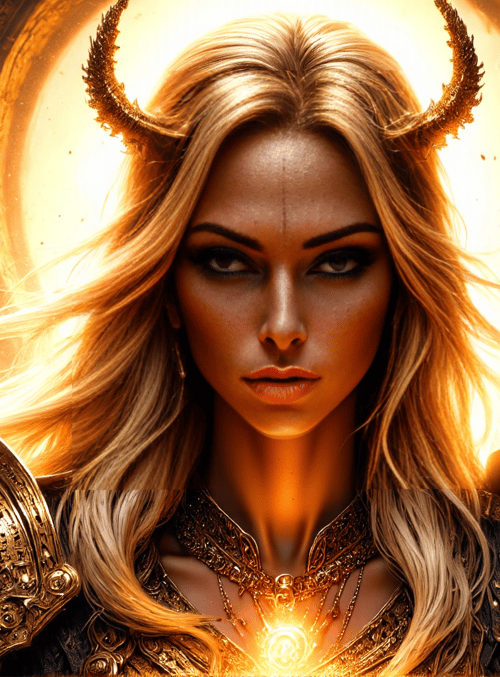 goddess, armor, wings