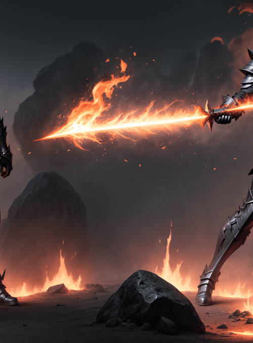 warriors, armor, swords
