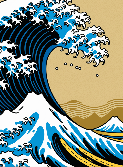 wave, mountain, boat