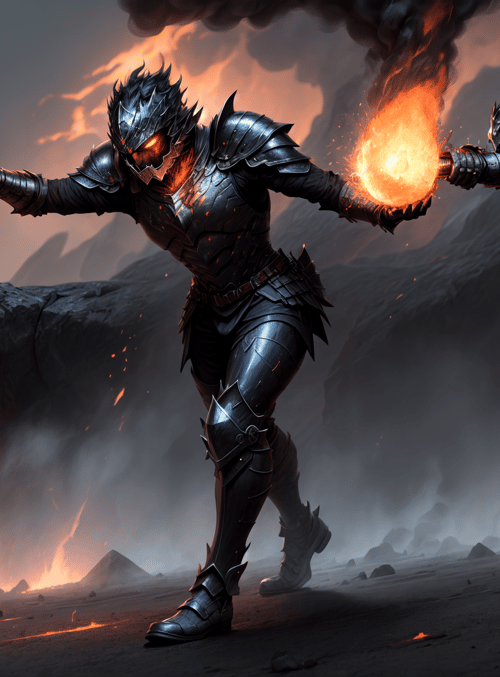 warriors, fire, armor