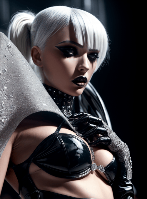 woman, fashion, gloves
