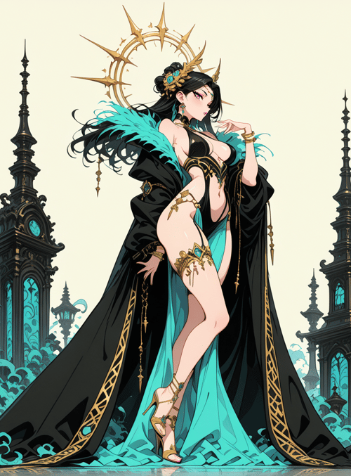 queen, siren, goddess