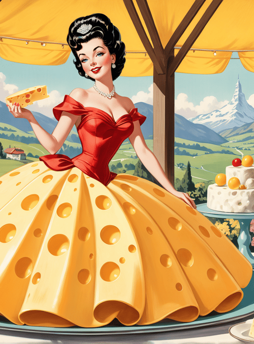woman, cheese, cake