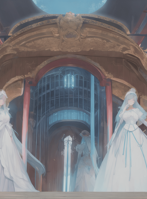mermaid, princess, castle