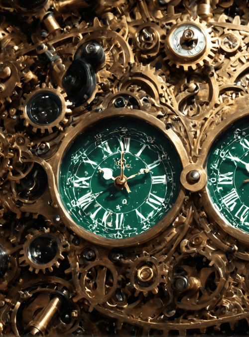 clock, gears, mechanism, dials, cogs