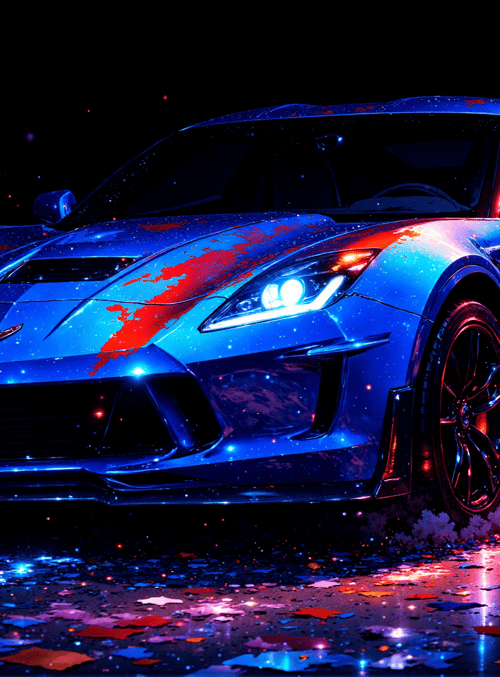 car, sports car, chevrolet