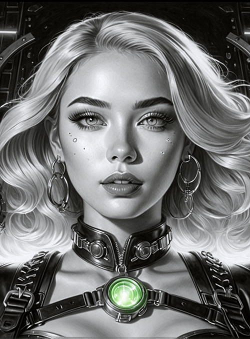 woman, cyborg, robot, hologram, goggles