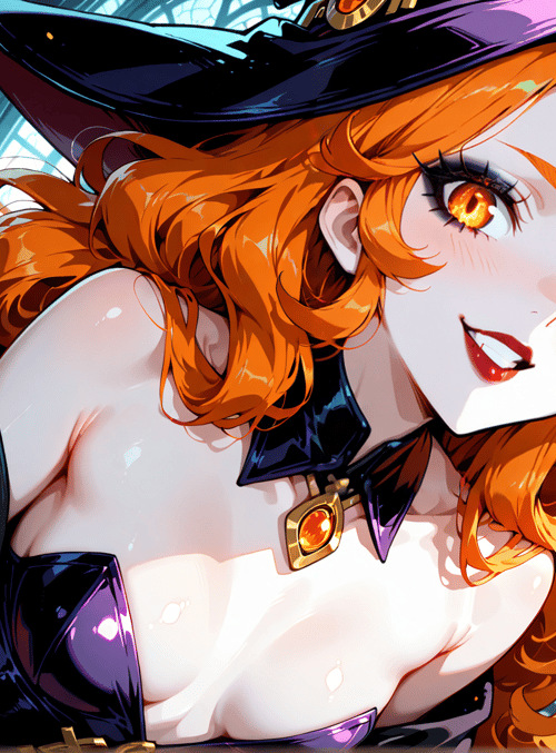 witch, girl, heart, bottle, cap, magical, potions, wings, hat, gloves
