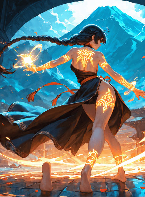 woman, mage, goddess