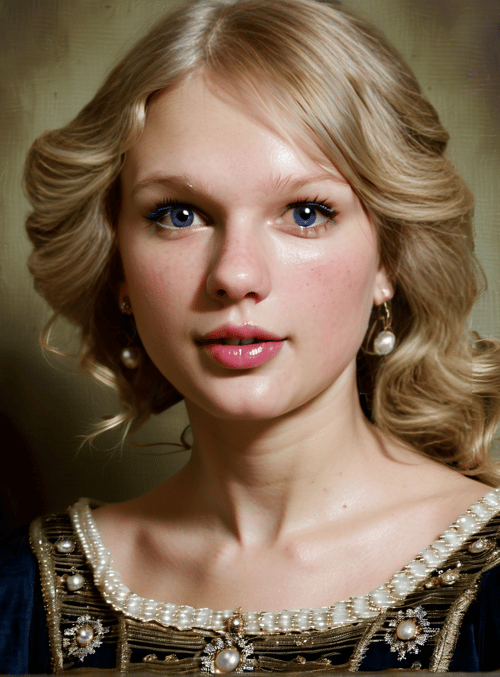 woman, portrait, jewelry