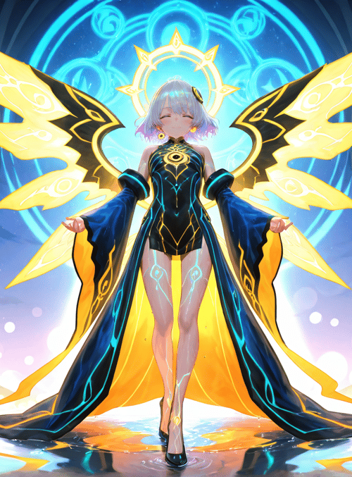 angel, character, goddess