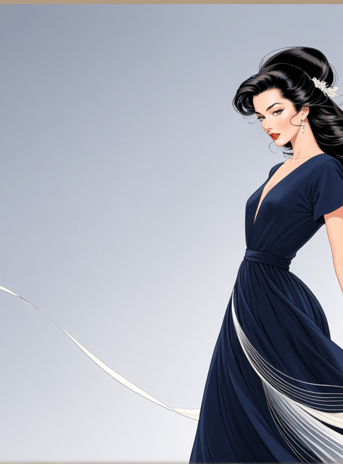 woman, dress