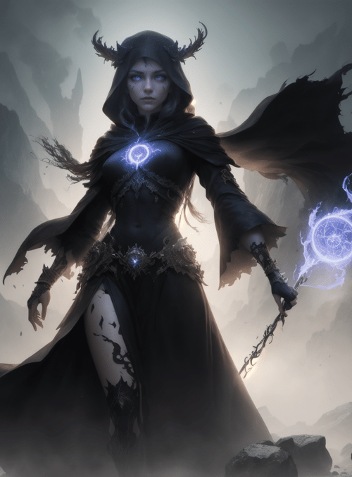 witch, mage, warlock