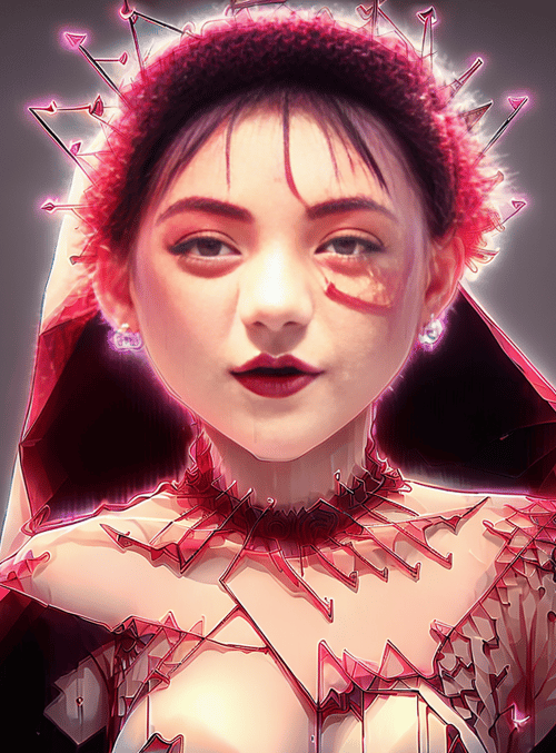woman, crystal, crown