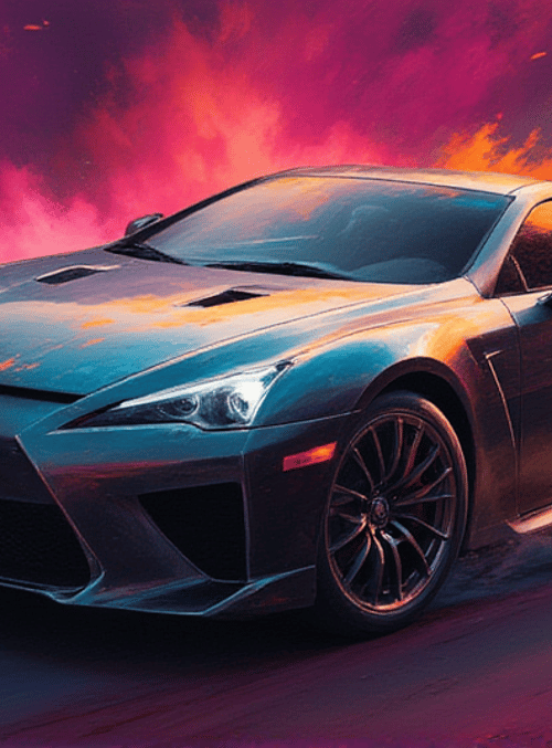 car, lexus, sports car, supercar, race car, automobile