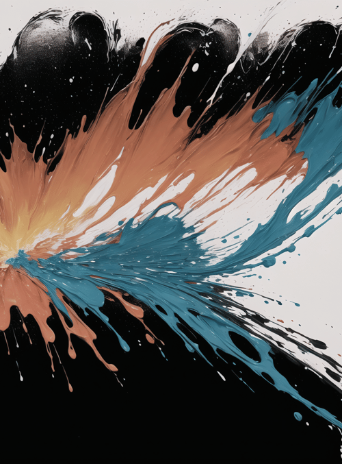 ink, splatter, paint