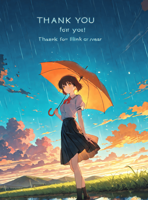 girl, umbrella, rain