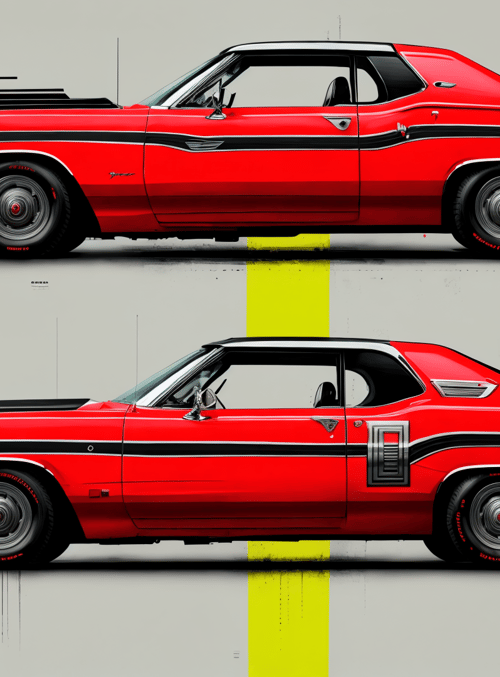 car, muscle car, classic car