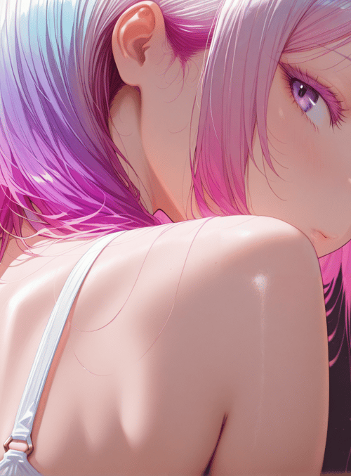 girl, anime, hair