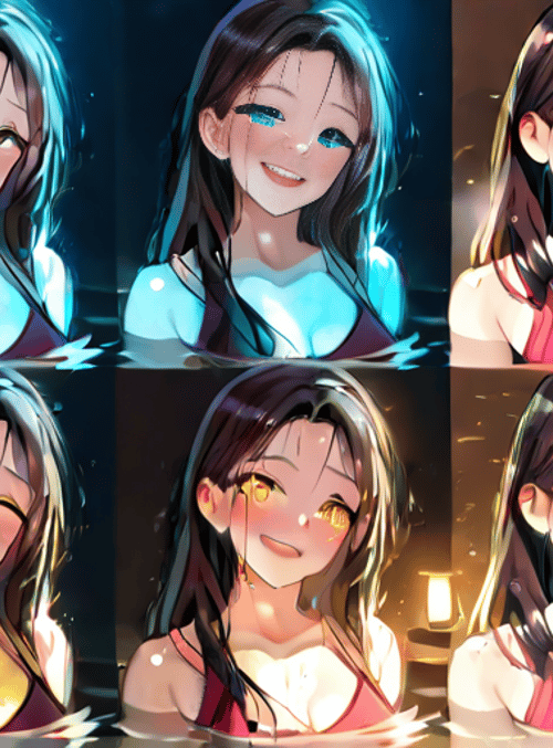 woman, character, anime
