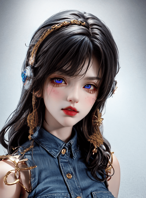 girl, anime, cyberpunk