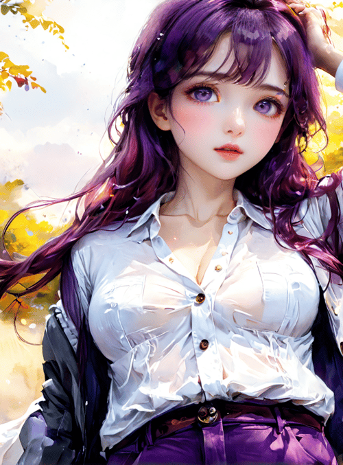 woman, girl, flower