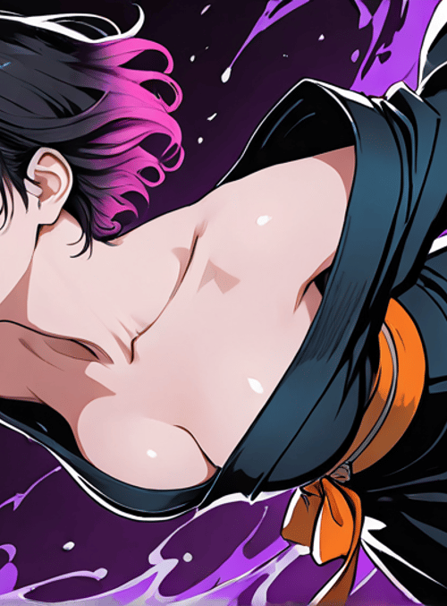 woman, anime, character, martial arts