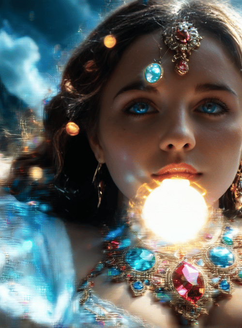 woman, jewelry, crown