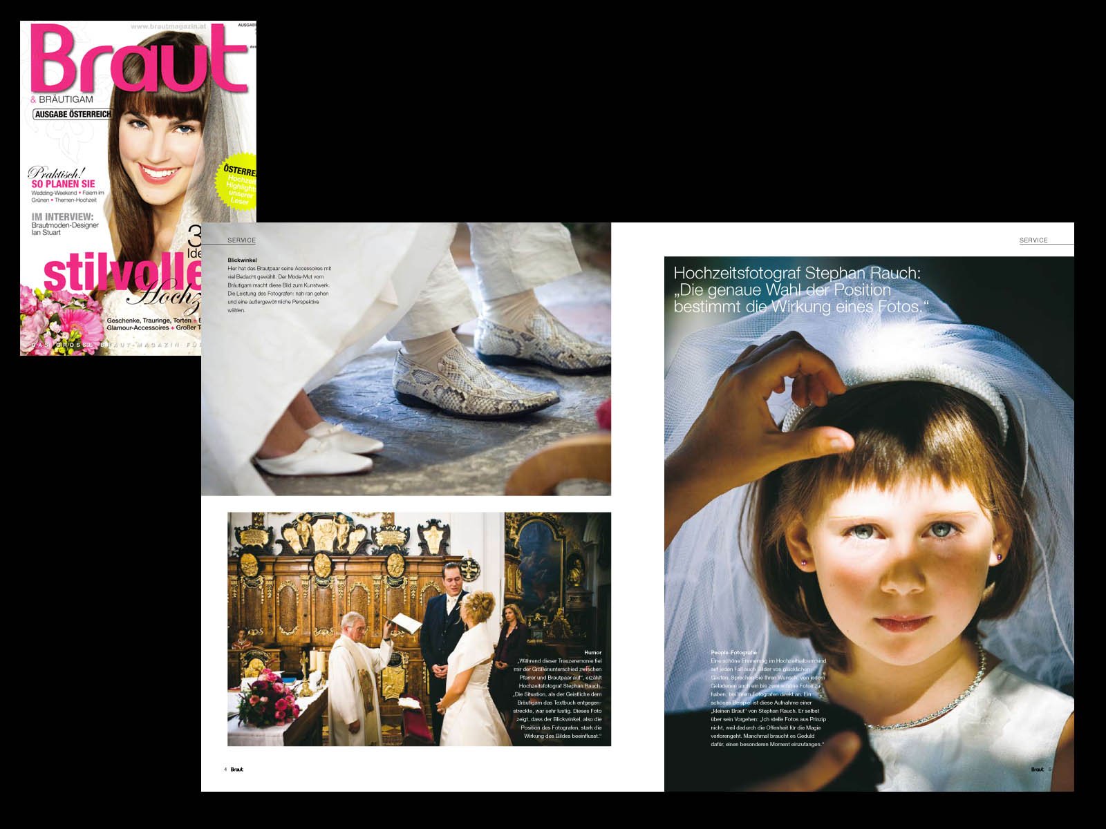 Braut und Bräutigam Magazine