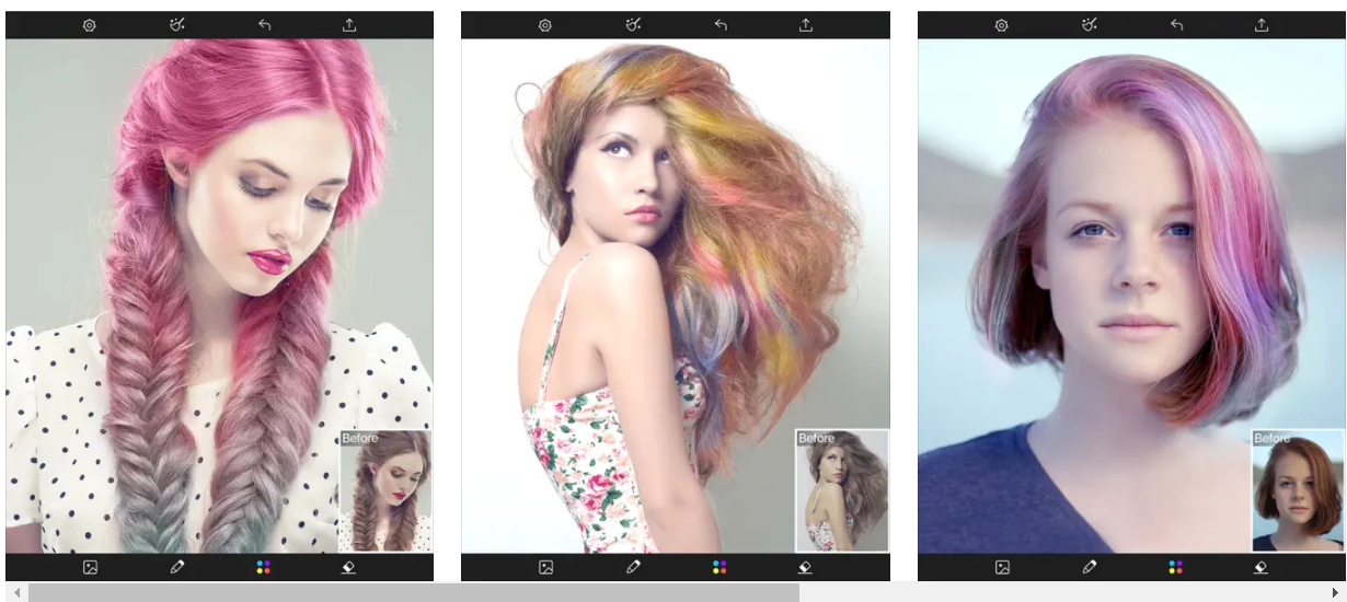 Hair Color Changer - Styles Salon & Recolor Booth 