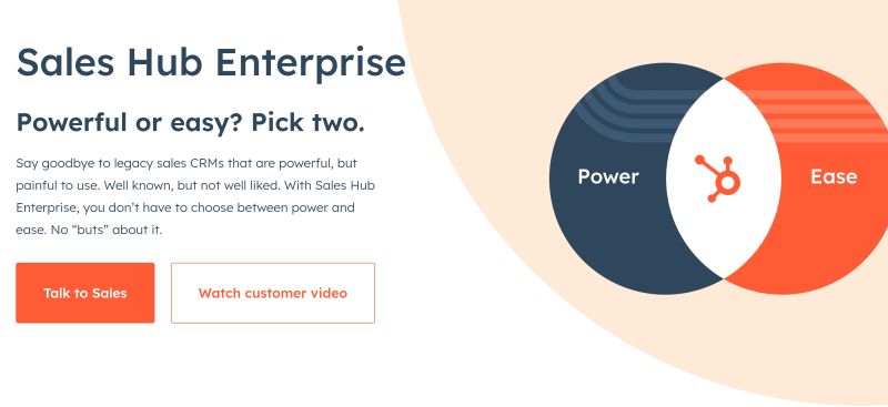 Sales hub enterprise 