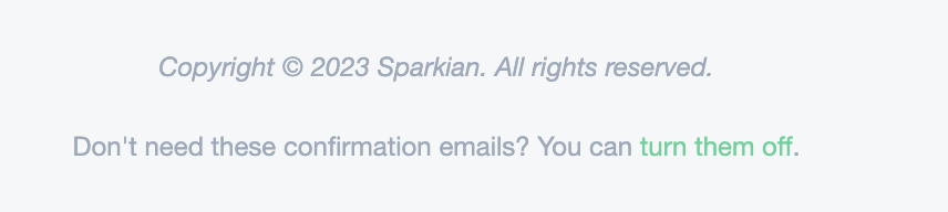Sparkian-Email