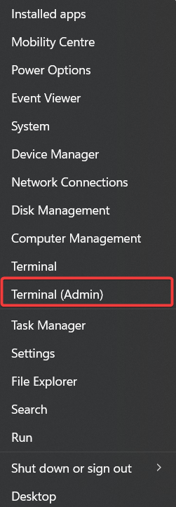 Terminal-Admin
