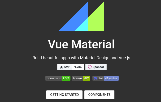 Vue-materiaal