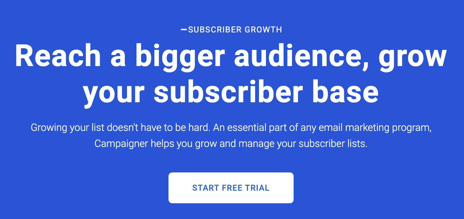 forms for subscriber growth