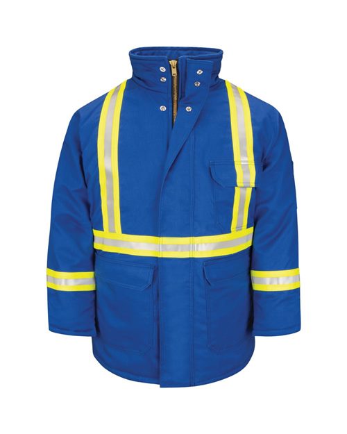 Deluxe Parka With Reflective Trim - EXCEL FR® ComforTouch