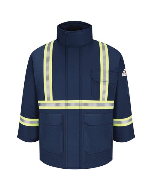 Deluxe Parka With Reflective Trim - EXCEL FR® ComforTouch - Long Sizes