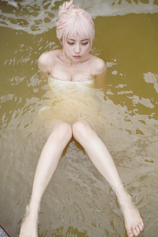 图片[41]-#Nashiko Momotsuki 桃月奈希子 Bukiyo na Senpai. Collaboration Cosplay Gravure 「笨拙的前辈。」合作角色扮演写真 (2021.12.17) - 全本免费在线观看-阅图吧