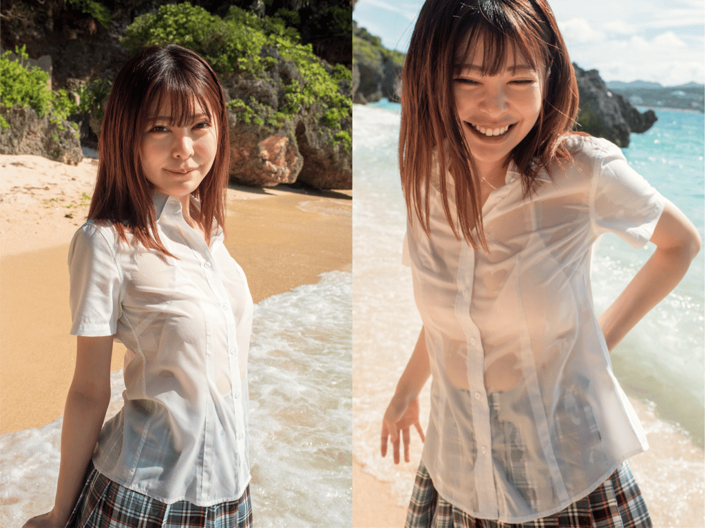 图片[28]-#森日向子 裸体写真集『夏 奔跑 天空 Blue sky Blue』制服未公开篇 - 全本免费在线观看-阅图吧