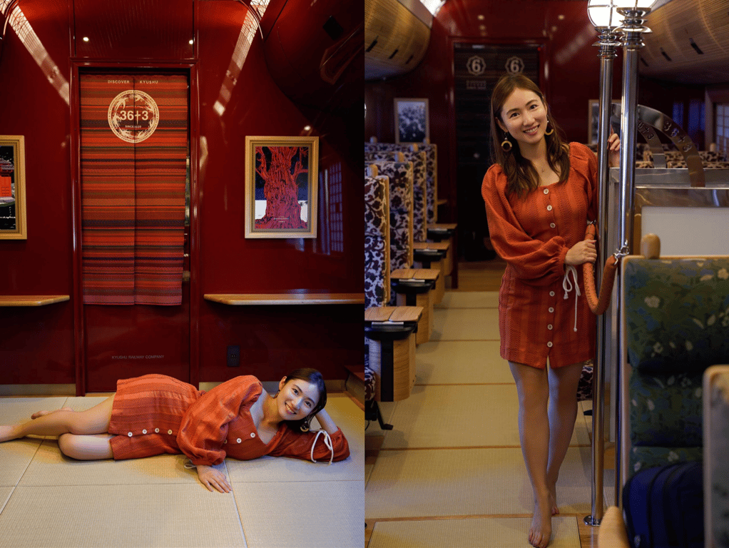 图片[40]-#紗綾同行的1晚2天温泉雾九州豪华列车之旅 週刊ポストデジタル写真集[82pics] - 全本免费在线观看-阅图吧