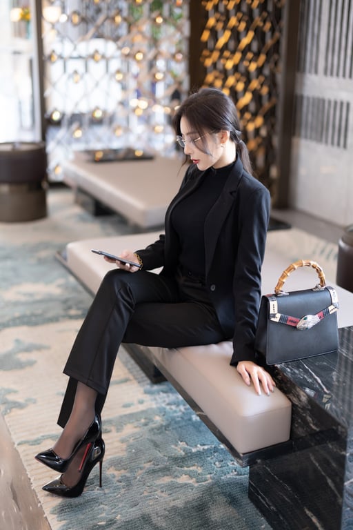 图片[10]-#Hot 王馨瑶 黑色西装加西裤高启兰 - 全本免费在线观看-阅图吧