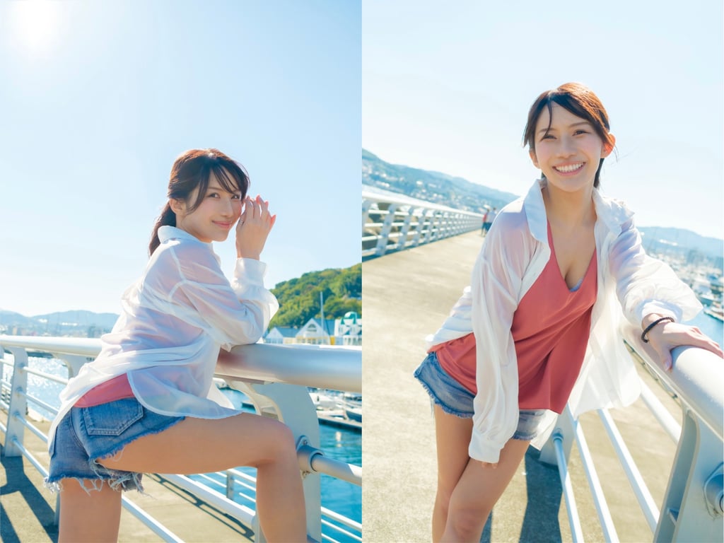 琴井ありさデジタル写真集『琴井に恋と _ 真紅と夜明けの完全版 』-阅图吧