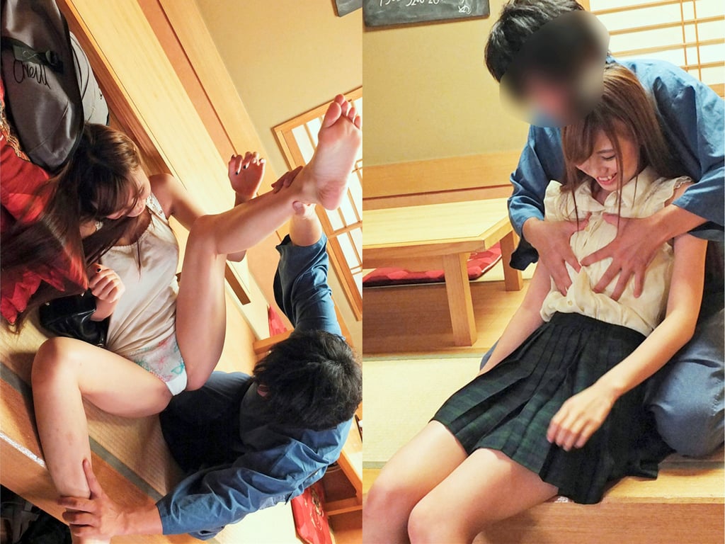 黒发服务美少女秘密摄影会 白石みなみ 无法拒绝那个的巨乳看板娘-阅图吧