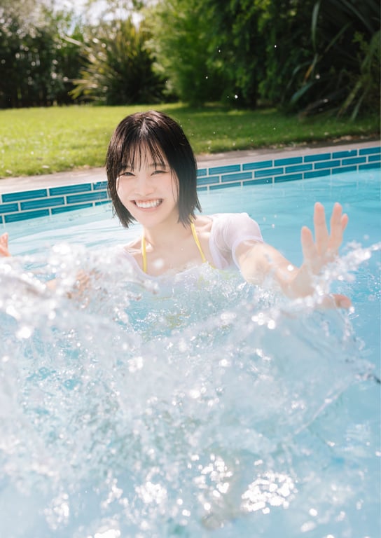 图片[19]-2024.12.19 【Digital Limited YJ PHOTO BOOK】镰房祐衣(透明色水滴)写真集「真心初次PURE！」 - 在线免费观看-阅图吧