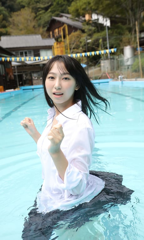 图片[8]-【数字限定】本间菜穗写真集「谢谢，再见」 週プレ PHOTO BOOK - 在线免费观看-阅图吧