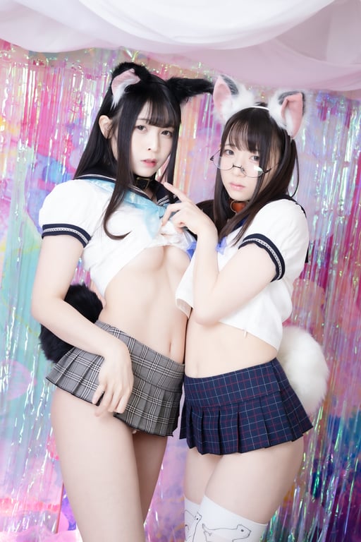 图片[3]-#水那しおね×うたたね翠 ぷれでたーらっと写真集 「Quatre Mains ～Mizuna Shione&Utatane Sui～」 - 全本免费在线观看-阅图吧
